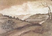 Claude Lorrain Landscape Pen drawing and wash (mk17) oil painting picture wholesale